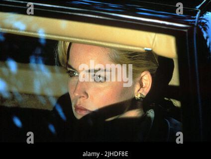SHARON STONE, Basic Instinct, 1992 Banque D'Images