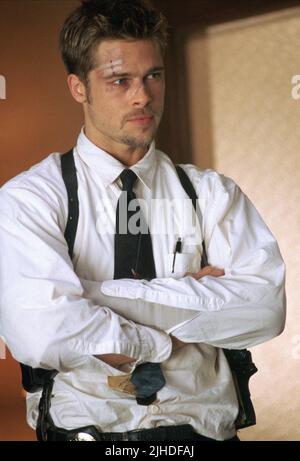 BRAD PITT, SE7EN, 1995 Banque D'Images