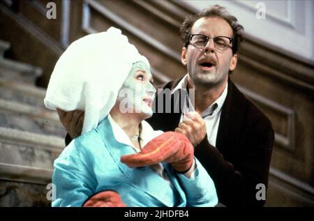 MERYL STREEP, Bruce Willis, LA MORT DEVIENT SON, 1992 Banque D'Images