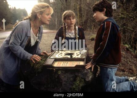 BONNIE HUNT, Kirsten Dunst, BRADLEY PIERCE, Jumanji, 1995 Banque D'Images