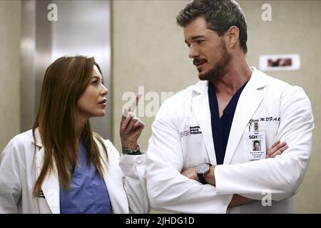 ELLEN POMPEO, ERIC DANE, Grey's Anatomy, 2005 Banque D'Images