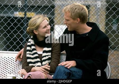 KIRSTEN DUNST, Paul Bettany, Wimbledon, 2004 Banque D'Images