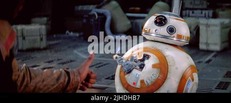 BB-8 DROID, STAR WARS: ÉPISODE VII - LA FORCE S'ÉVEILLE, 2015 Banque D'Images