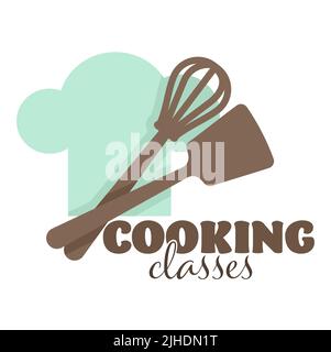 Ustensiles de cuisine et couverts cuisine école ou classes isolées icônes vecteur Illustration de Vecteur