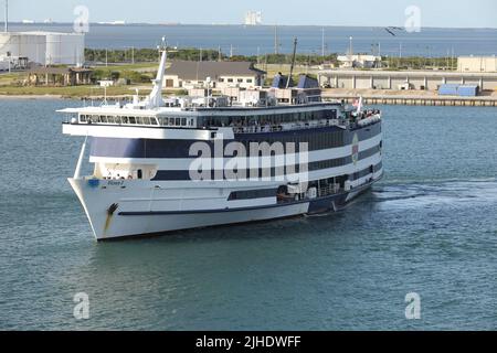 croisière casino victory dans le port de canaveral Banque D'Images