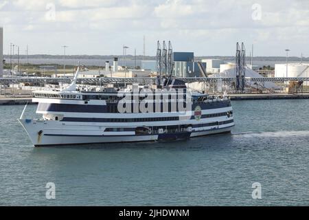 croisière casino victory dans le port de canaveral Banque D'Images