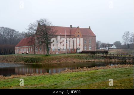 Sæbygaard Manor, municipalité de Frederikshavn, région Nordjylland, péninsule de Jutland dans le nord du Danemark Banque D'Images