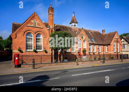 La vieille école secondaire Henley rue à Arden maintenant converti en maisons Warwickshire Angleterre Royaume-Uni Banque D'Images