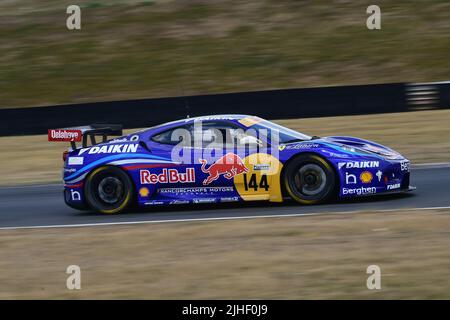 Christopher Compton Goddard, Ferrari 430 GT3, GT All-Comers Challenge, avec GT3 et GT4 voitures récentes, une course de 50 minutes sur le circuit Snetterton 200 Banque D'Images