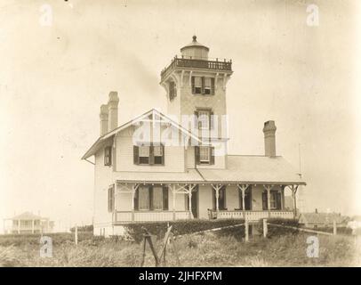 New Jersey - Hereford Inlet. Hereford Inlet Light Station, New Jersey. Banque D'Images