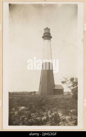 Géorgie - balise Tybee. Tybee Light Station, Géorgie. Après la peinture. Banque D'Images