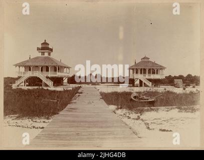 Floride - Île Gasparilla. Gasparilla Island Light Station, Floride. Banque D'Images