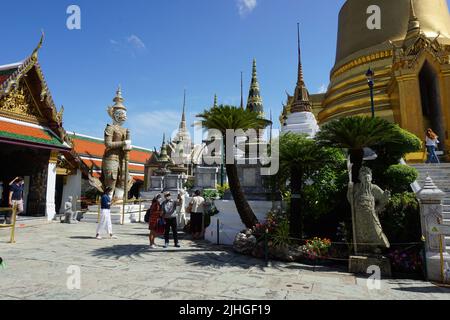 Photos du Grand Palais, bangkok Thaïlande , Bouddha d'émeraude , Wat phra keaw , Bouddha d'émeraude Banque D'Images