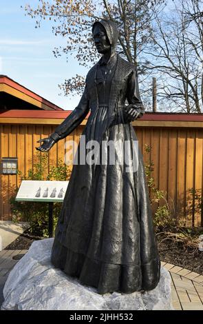 Statue de vérité Sojourner, Comté d'Ulster, NY Banque D'Images