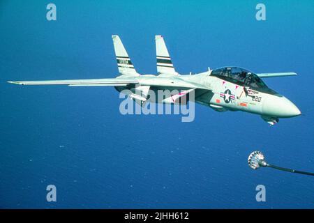 Grumman F-14 Tomcat ravitaillement en carburant Banque D'Images