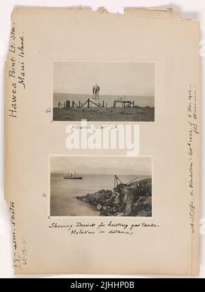 BONJOUR - Hawea point. Hawae point Light Station, Maui, Hawaï. Banque D'Images