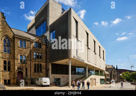 Bibliothèque Laidlaw à Woodhouse, Leeds Banque D'Images