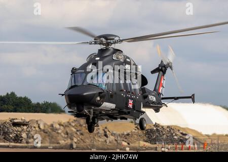 Airbus Helicopters H175M, arrivant à RAF Fairford le 13 juillet pour le Royal International Air Tattoo 2022 Banque D'Images