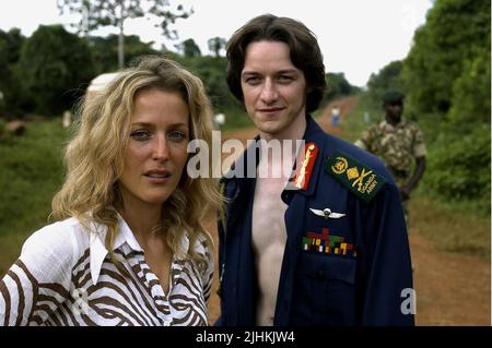 GILLIAN ANDERSON, JAMES MCAVOY, LE DERNIER ROI D'ECOSSE, 2006 Banque D'Images