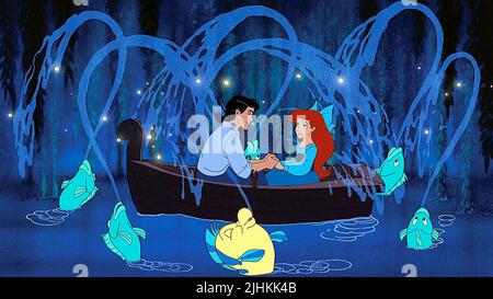 PRINCE ERIC, ARIEL, LA PETITE SIRÈNE, 1989 Banque D'Images