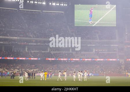 19 juillet 2022: MELBOURNE, AUSTRALIE - JUILLET 19: Crystal Palace joue à Manchester United dans un match de football amical d'avant-saison au MCG le 19th juillet 2022 (Credit image: © Chris Putnam/ZUMA Press Wire) Banque D'Images