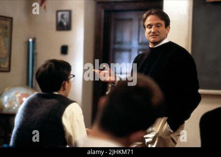 ROBIN WILLIAMS, Dead Poets Society, 1989 Banque D'Images