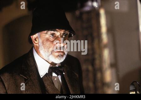 SEAN CONNERY, INDIANA JONES ET LA DERNIÈRE CROISADE, 1989 Banque D'Images