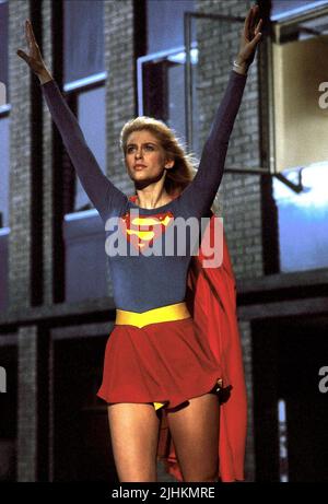 HELEN SLATER, SUPERGIRL, 1984 Banque D'Images