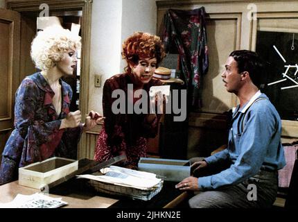 BERNADETTE PETERS, Carol Burnett, Tim Curry, Annie, 1982 Banque D'Images