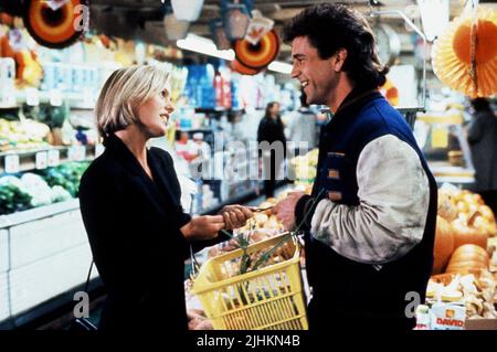 PATSY KENSIT, Mel Gibson, l'Arme fatale 2, 1989 Banque D'Images