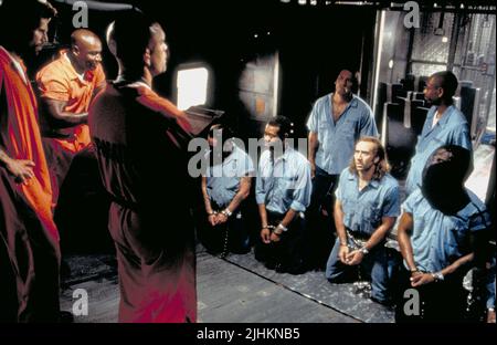 JOHN MALKOVICH, NICOLAS CAGE, CON AIR, 1997 Banque D'Images