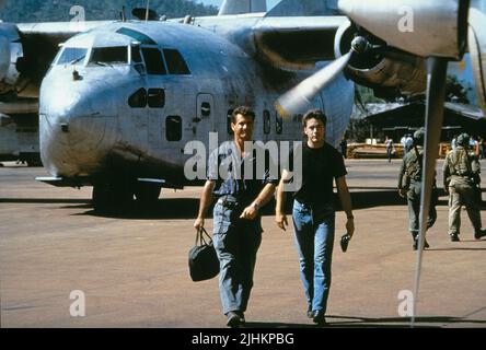 MEL GIBSON, ROBERT DOWNEY JR, Air America, 1990 Banque D'Images