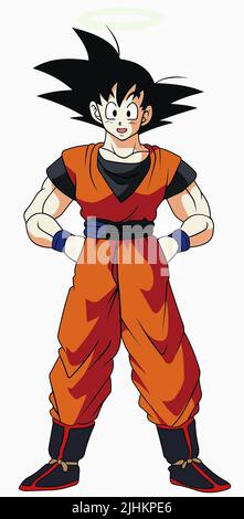 GOKU, Dragon Ball Z, 1996 Banque D'Images