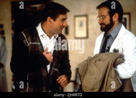 ROBERT DE NIRO, ROBIN WILLIAMS, l'éveil, 1990 Banque D'Images