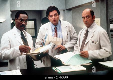 EDDIE MURPHY, OLIVER PLATT, RICHARD SCHIFF, Docteur Dolittle, 1998 Banque D'Images