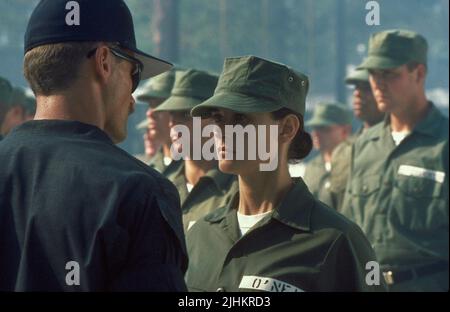 VIGGO MORTENSEN, DEMI MOORE, G.I. JANE, 1997 Banque D'Images