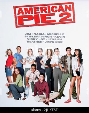 Affiche de film, AMERICAN PIE 2, 2001 Banque D'Images