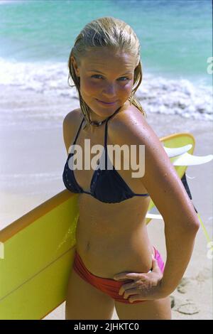 KATE BOSWORTH, BLUE CRUSH, 2002 Banque D'Images