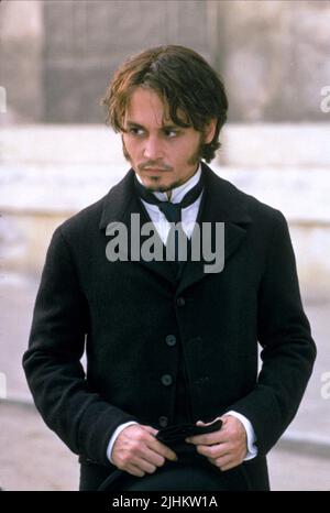 JOHNNY DEPP, de l'enfer, 2001 Banque D'Images