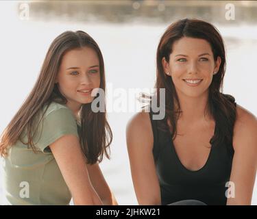 ALEXIS BLEDEL, Lauren Graham, Gilmore Girls, 2000 Banque D'Images