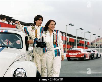 JUSTIN LONG, LINDSAY LOHAN, Herbie Fully Loaded, 2005 Banque D'Images