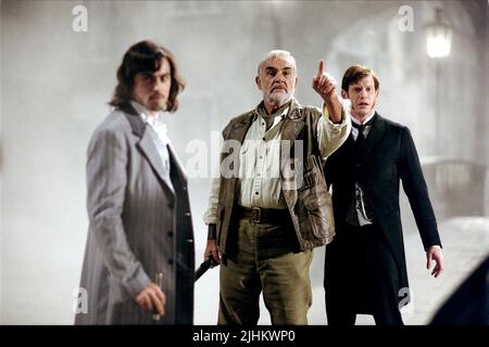 STUART TOWNSEND, SEAN CONNERY, Jason Flemyng, LA LIGUE DES GENTLEMEN EXTRAORDINAIRES, 2003 Banque D'Images