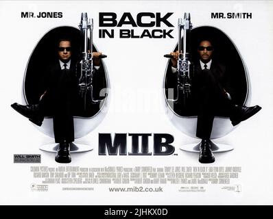 WILL SMITH, Tommy Lee Jones, MEN IN BLACK II, 2002 Banque D'Images