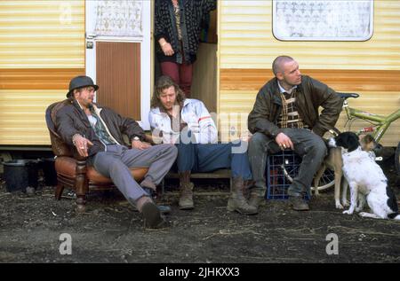 BRAD PITT, Jason Flemyng, SNATCH., 2000 Banque D'Images