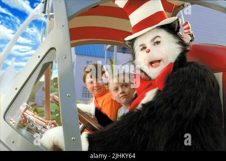 SPENCER BRESLIN, Dakota Fanning, Mike MYERS, LE CHAT DANS LE CHAPEAU, 2003 Banque D'Images