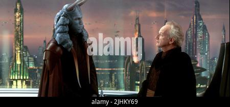 DAVID BOWERS, IAN MCDIARMID, Star Wars : Episode II - L'ATTAQUE DES CLONES, 2002 Banque D'Images