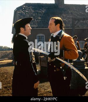 MEL GIBSON, Jason Isaacs, le PATRIOT, 2000 Banque D'Images