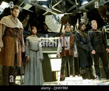 ROSSIF SUTHERLAND, Frances O'CONNOR, PAUL WALKER, GERARD BUTLER, NEAL MCDONOUGH, chronologie, 2003 Banque D'Images