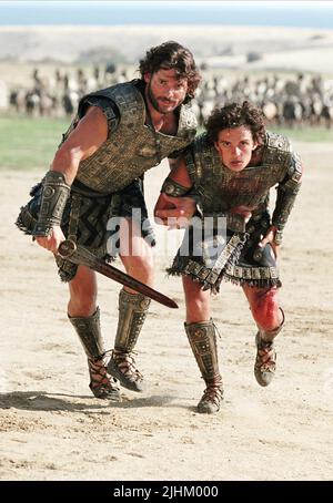 ERIC BANA, Orlando Bloom, Troy, 2004 Banque D'Images