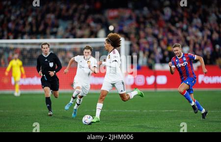 Melbourne, Australie, 19 juillet 2022. Manchester United contre Crystal Palace au Melbourne Cricket Ground (MCG) le 19 juillet 2022. Crédit: Corleve/Alay stock photo Banque D'Images